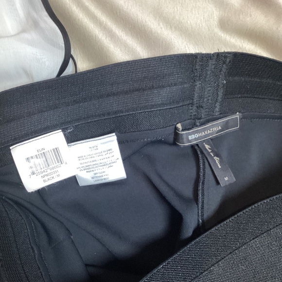 1680. BCBG Black Leggings NWOT Size M - Picture 8 of 8